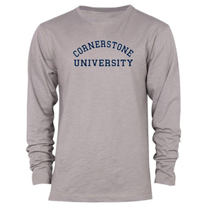 Slub Crewneck, Premium Grey Heather