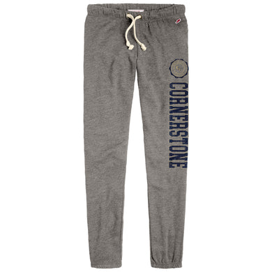 Victory Springs Ladies Closed Bottom Sweatpant | Fall Heather Grey