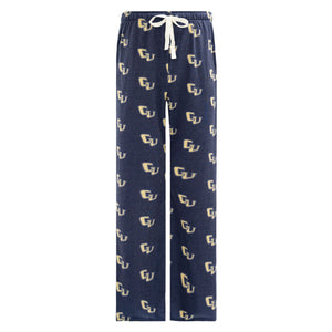 Adult Sublimated Logo Pants, Navy