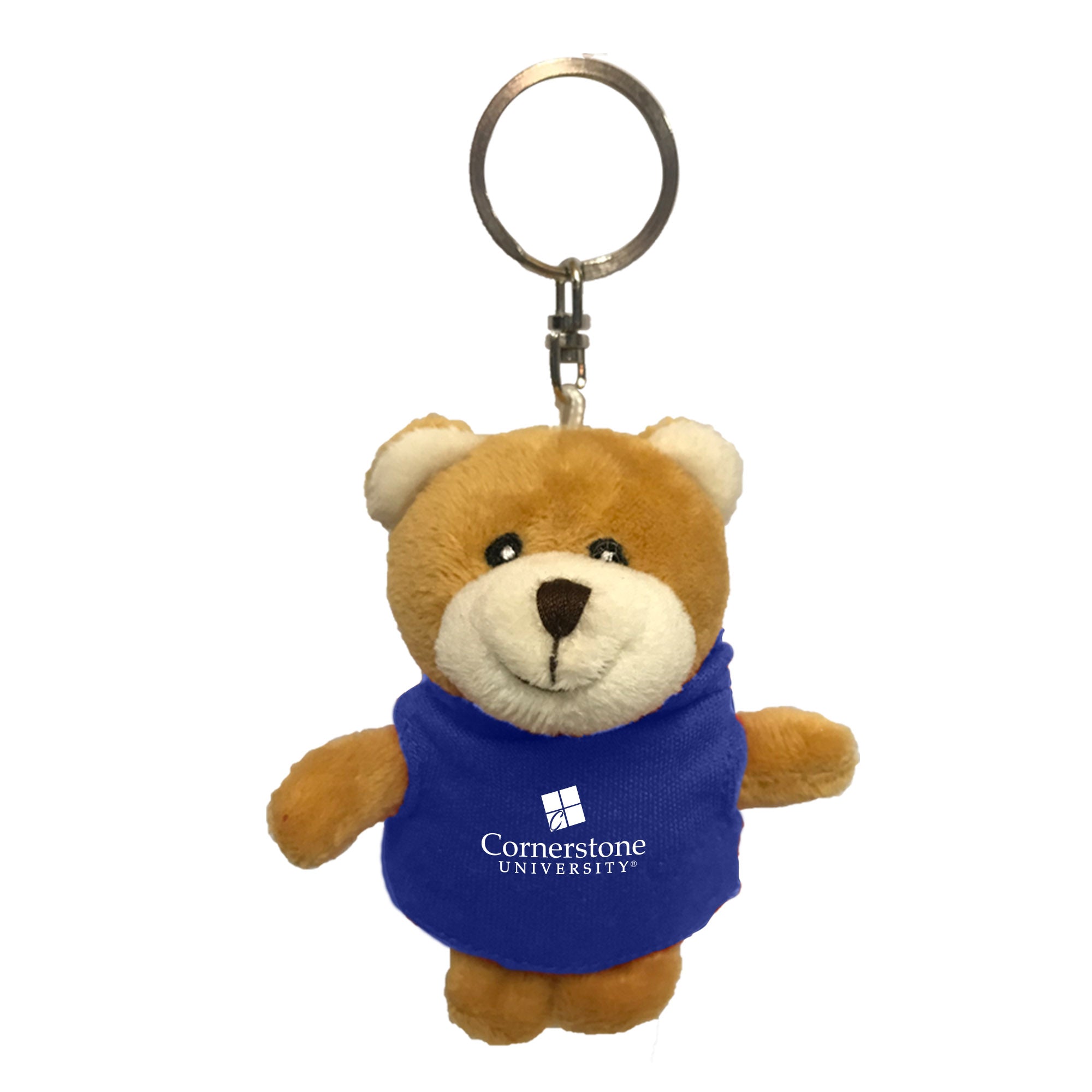 Plush Key Tag | Brown Bear – Cornerstone Campus Store
