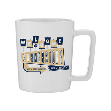 Madrid Bistro Mug | White