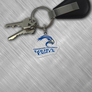 Acrylic Key Tag, Athletic Logo