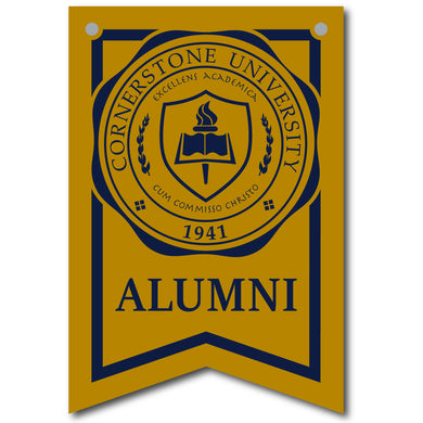 12 X 18 Dovetail Seal Banner| Navy