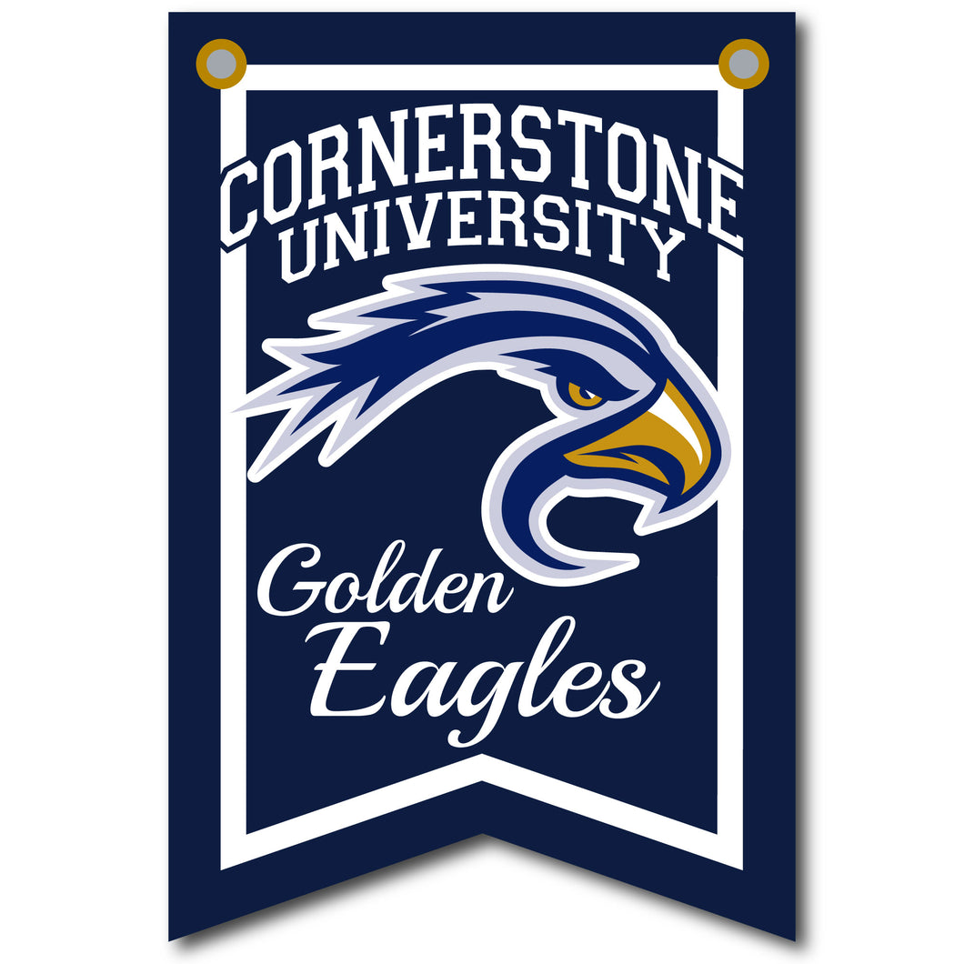 12 X 18 Dovetail Athletic Banner| Navy