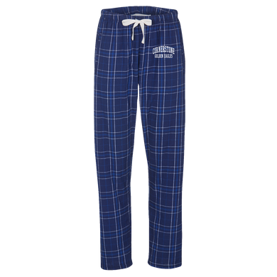 Haley Flannel Pant, Navy Field Day