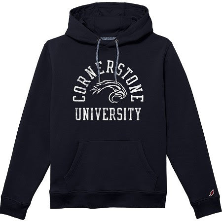 1991 Brushed Fleece Hood | Fall Navy