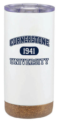 Corkster Insulated Tumbler by RSFJ, White